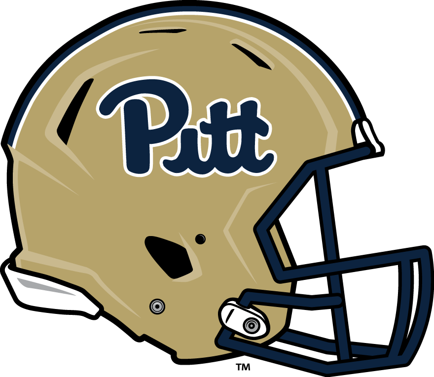 Pittsburgh Panthers 2016-2018 Helmet iron on transfers for clothing